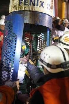 33 Chilean Miners Rescued After 69 Days of Entrapment