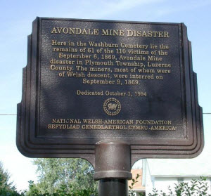 Avondale Mine Disaster Memorial