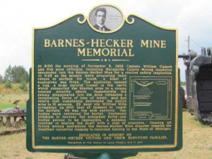 Barnes-Hecker Mine Disaster Memorial